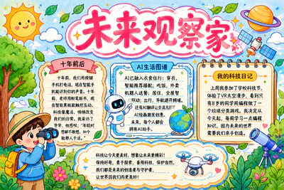 未来观察家彩绘