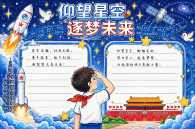 科技点亮未来彩绘