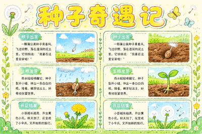 种子奇遇记彩绘