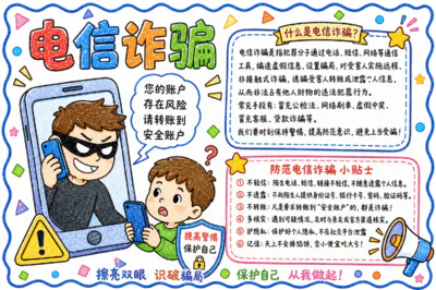 小心陌生来电!彩绘