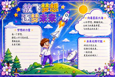 科技兴国我担当彩绘