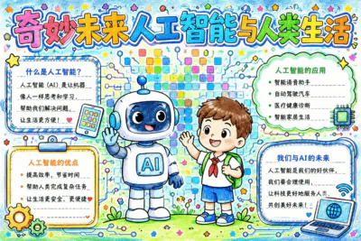 奇妙未来 人工智能与人类生活彩绘
