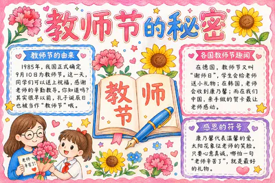 教师节的秘密彩绘