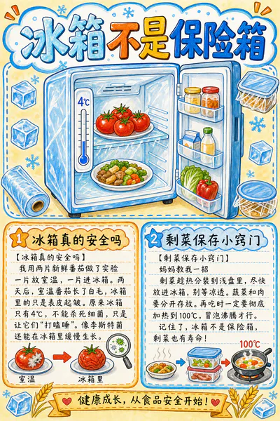 冰箱不是保险箱彩绘