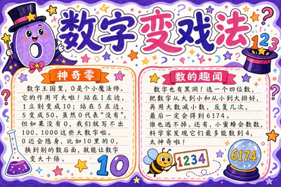 数字变戏法彩绘