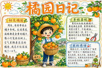 橘园日记彩绘