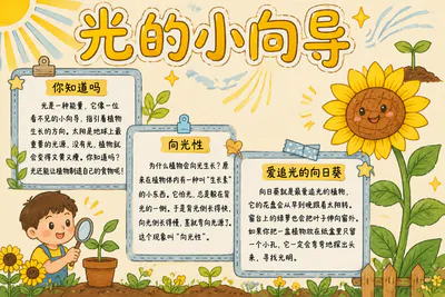 光的小向导彩绘