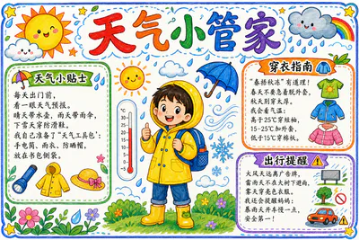 天气小管家彩绘