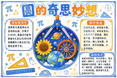 圆的奇思妙想彩绘