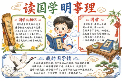 读国学 明事理彩绘