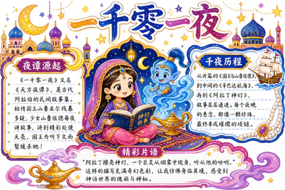 一千零一夜彩绘