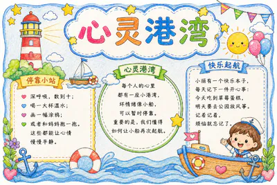 心灵港湾彩绘