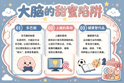 大脑的甜蜜陷阱彩绘