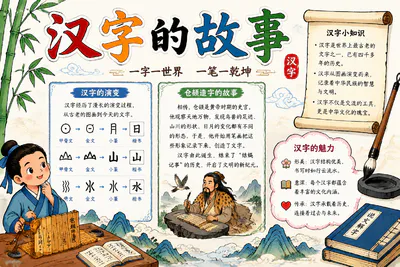 汉字的故事彩绘