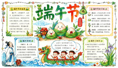 端午节传统文化传承彩绘