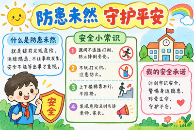 防患未然 守护平安彩绘