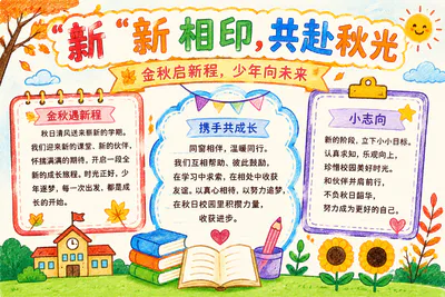 新新相印,共赴秋光彩绘