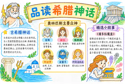 品读希腊神话彩绘