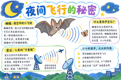 夜间飞行的秘密彩绘