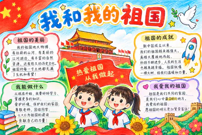 我和我的祖国彩绘